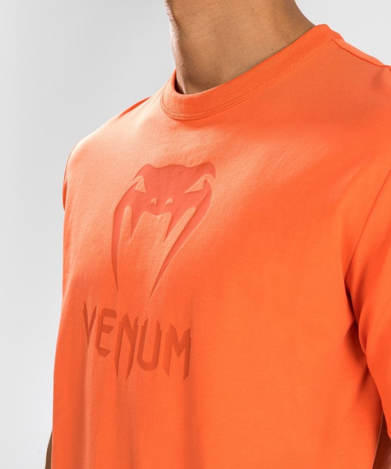 T Shirts Venum Classiche Homme Orange Orange  | EKC-9830090