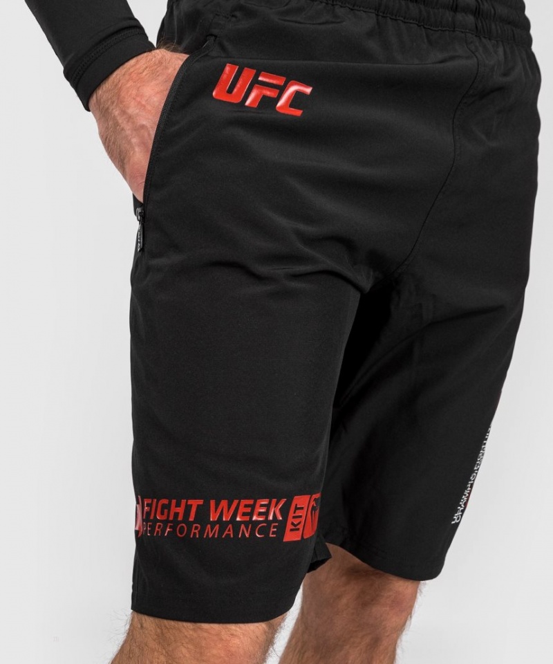 Short Venum UFC Adrenaline by Fight Week Performance Homme Noir  | TTJ-8814609