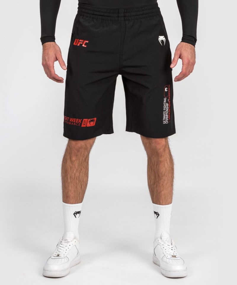 Short Venum UFC Adrenaline by Fight Week Performance Homme Noir  | TTJ-8814609