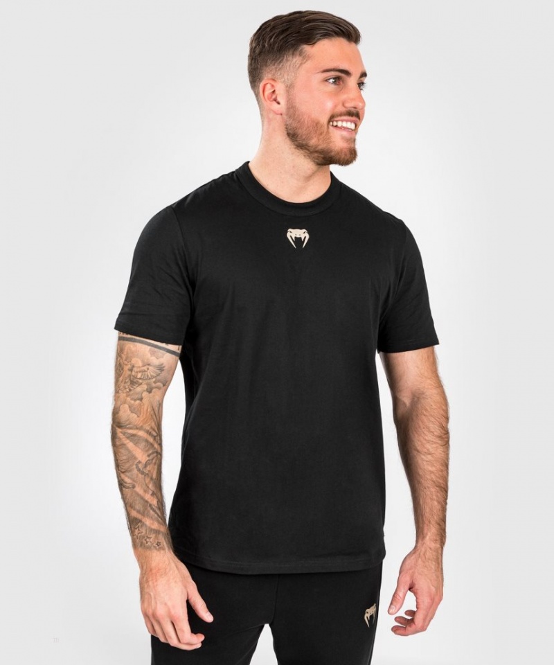 T Shirts Venum UFC Adrenaline by Fight Week Corta-sleeve Homme Noir  | TZT-2853500