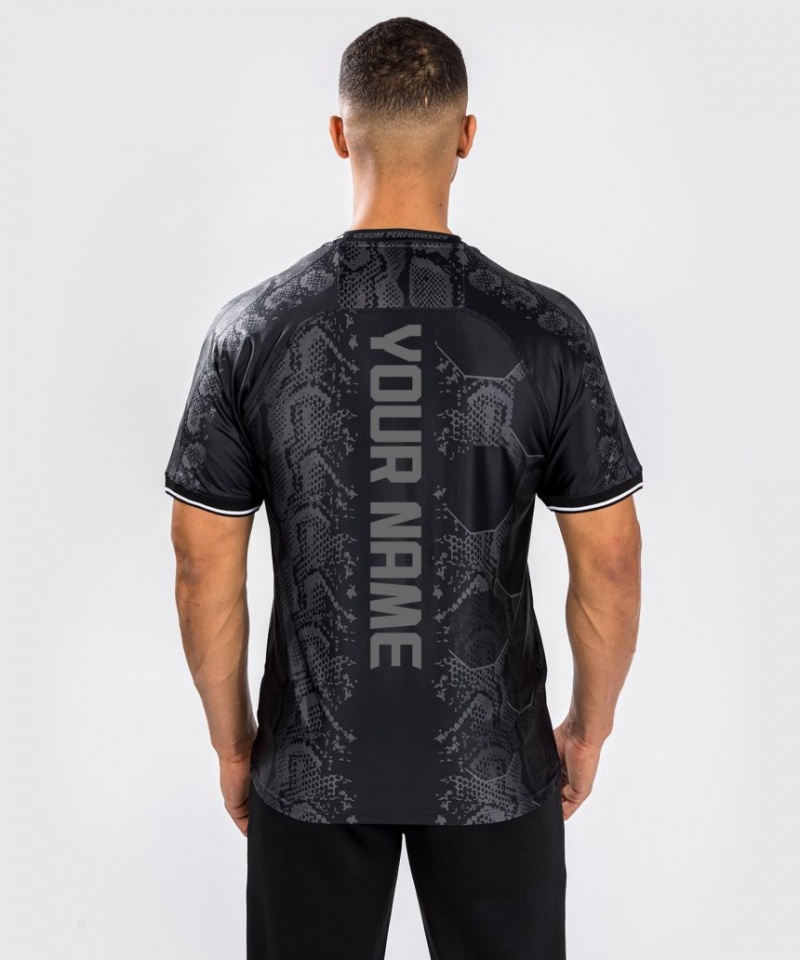 Maillot Venum UFC Adrenaline by Personalized Authentic Fight Night Walkout Homme Noir  | GGU-6953992