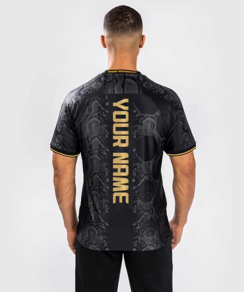 Maillot Venum UFC Adrenaline by Personalized Authentic Fight Night Walkout Homme Noir  | FOH-2663113