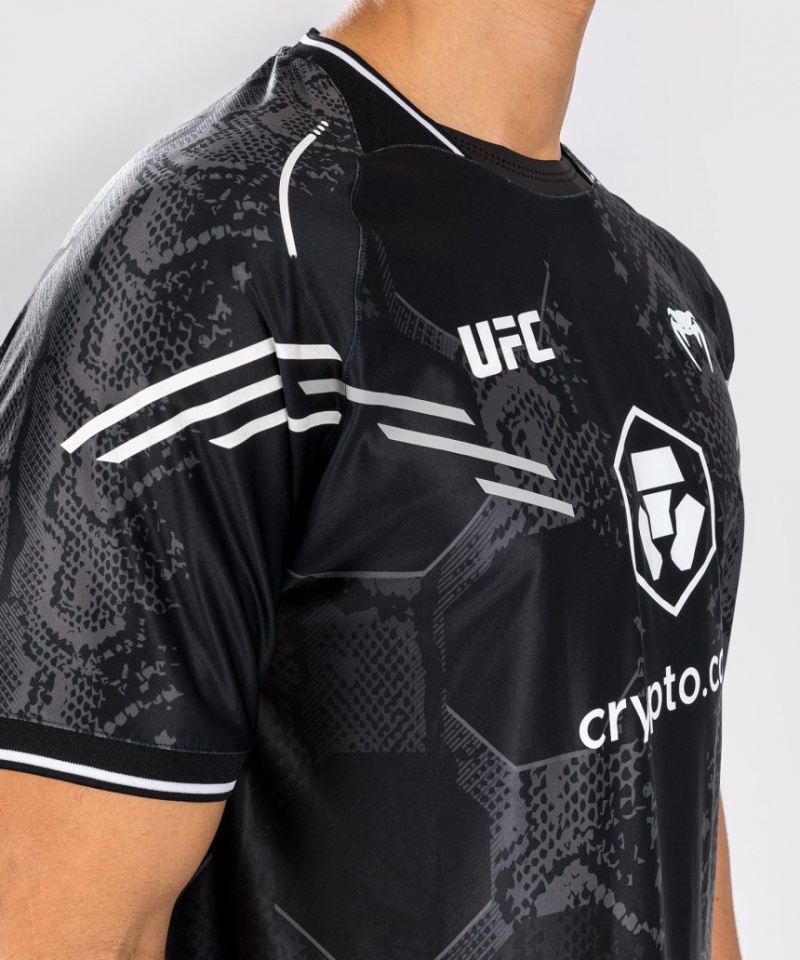 Maillot Venum UFC Adrenaline by Personalized Authentic Fight Night Walkout Homme Noir  | GGU-6953992