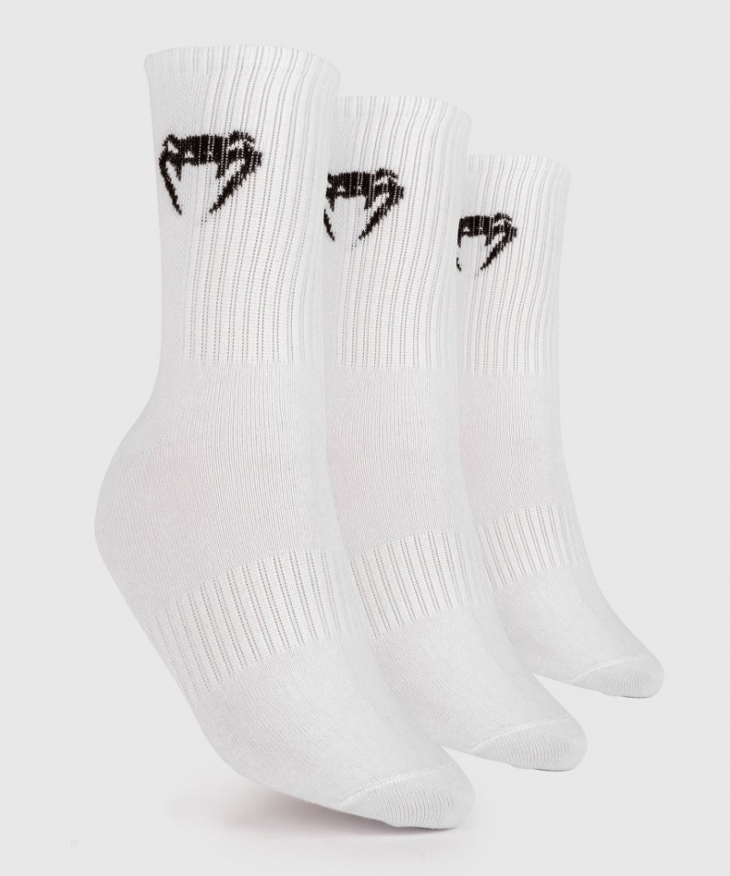 Chaussette Venum Classiche Sock (set of 3) Homme Blanche Noir  | PYM-3795826