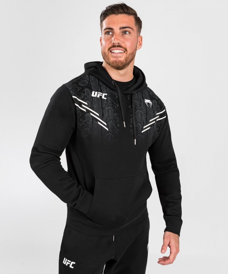 Sweat a Capuche Venum UFC Adrenaline by Replica Pullover Homme Noir  | QYY-6469484