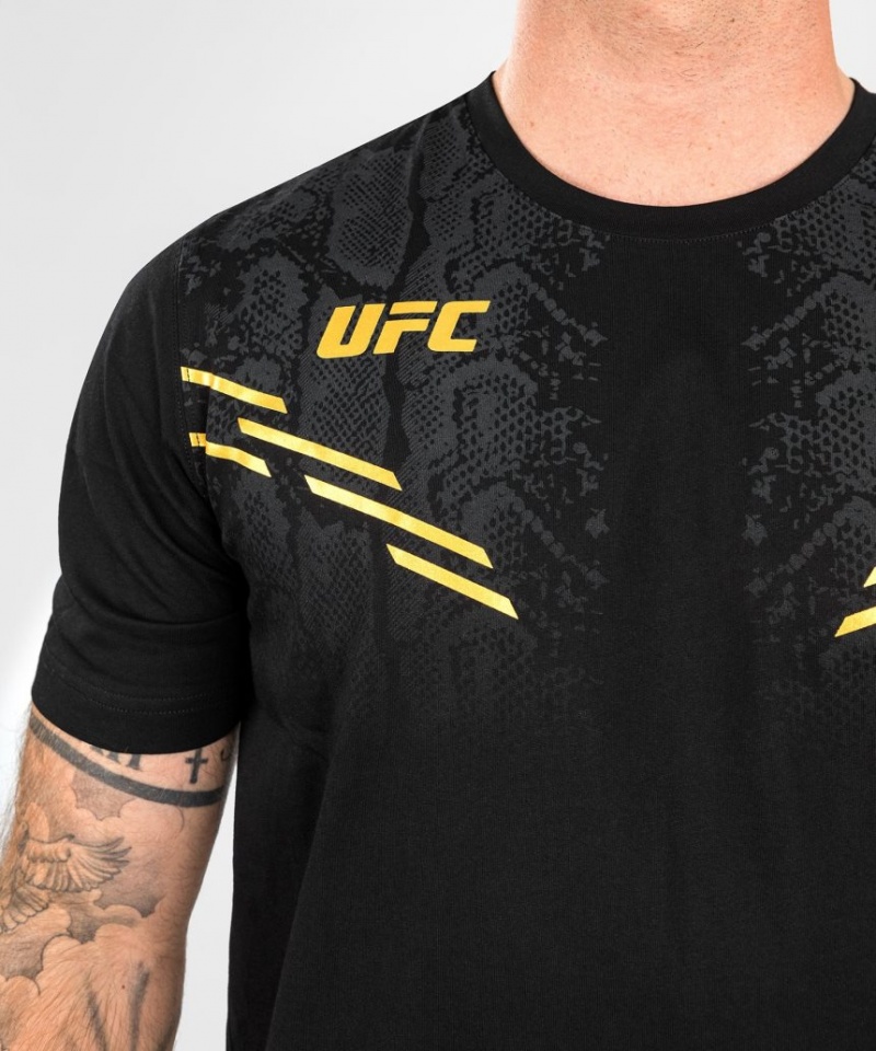 T Shirts Venum UFC Adrenaline by Replica Corta-sleeve Homme Noir  | DKI-3635485