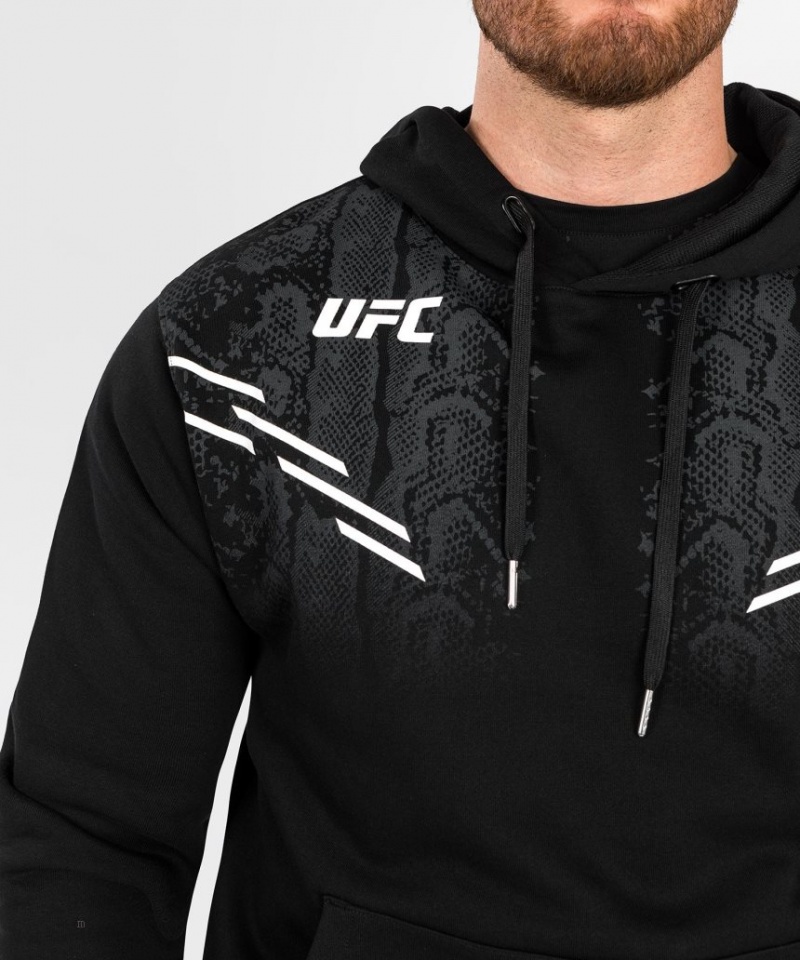 Sweat a Capuche Venum UFC Adrenaline by Replica Pullover Homme Noir  | QYY-6469484