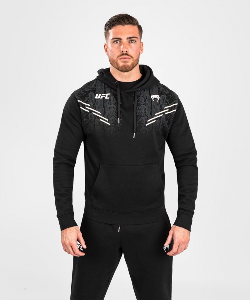 Sweat a Capuche Venum UFC Adrenaline by Replica Pullover Homme Noir  | QYY-6469484