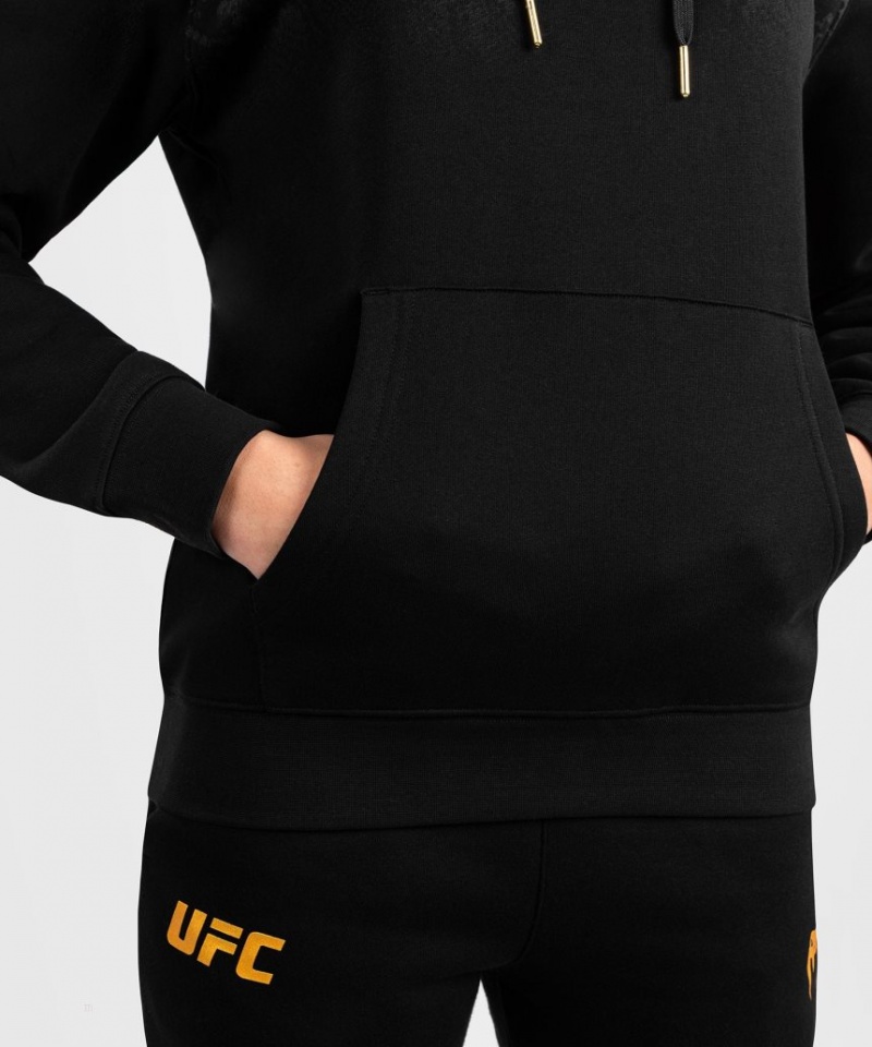 Sweat a Capuche Venum UFC Adrenaline by Replica Pullover Femme Noir  | FHM-6010460