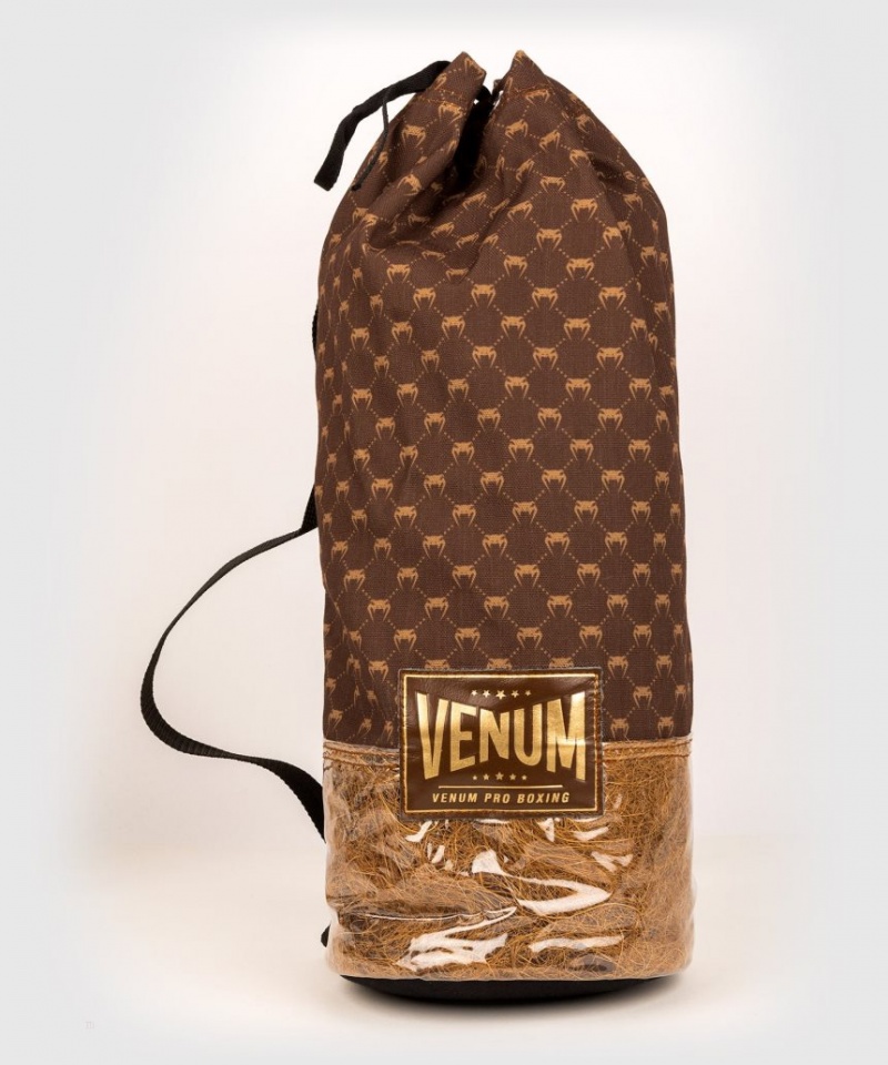 Gants De Boxe Venum Coco Monogram Pro Dentelle Up Marron  | CMP-3405024