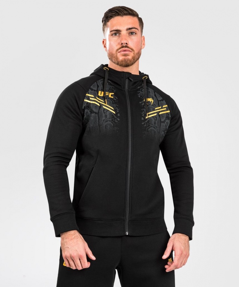 Sweat a Capuche Venum UFC Adrenaline by Replica Zip Homme Noir  | GTW-2888130