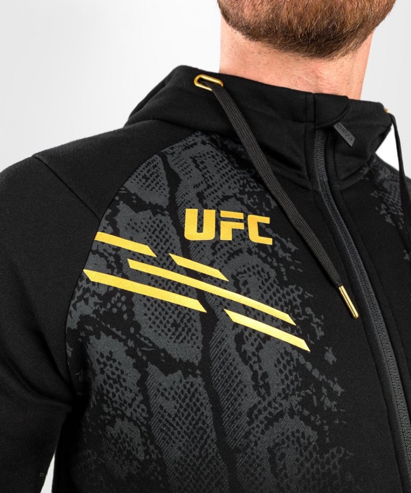 Sweat a Capuche Venum UFC Adrenaline by Replica Zip Homme Noir  | GTW-2888130