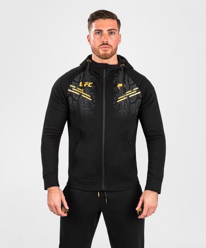 Sweat a Capuche Venum UFC Adrenaline by Replica Zip Homme Noir  | GTW-2888130