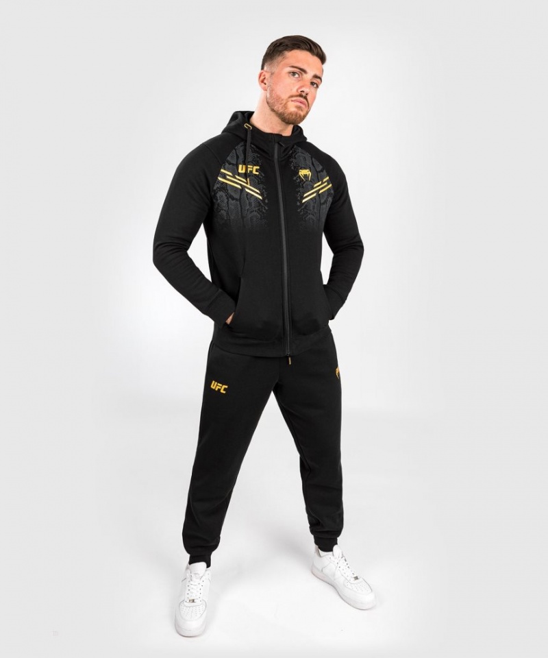 Sweat a Capuche Venum UFC Adrenaline by Replica Zip Homme Noir  | GTW-2888130