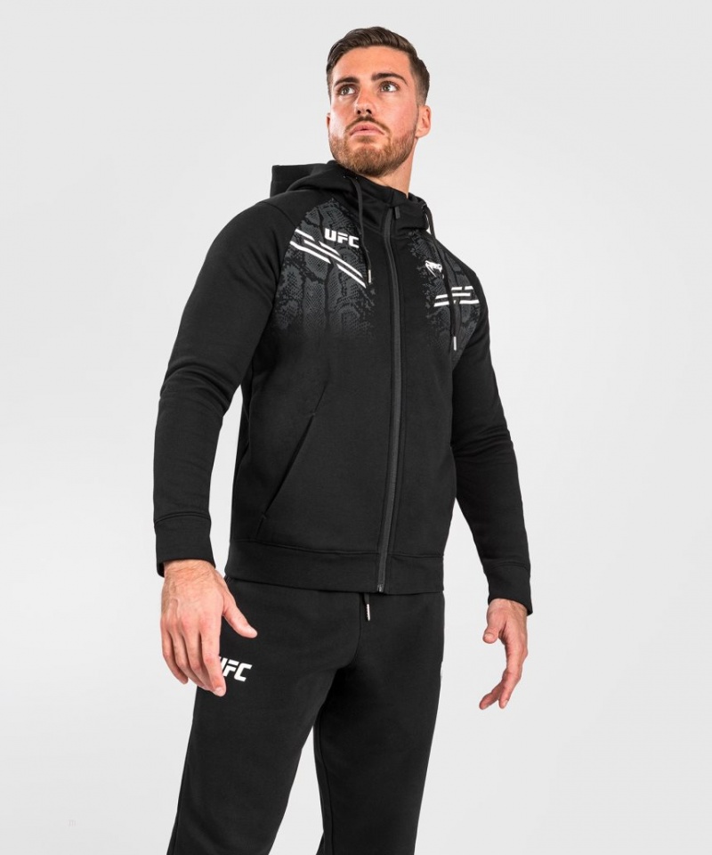 Sweat a Capuche Venum UFC Adrenaline by Replica Zip Homme Noir  | GFI-3372293