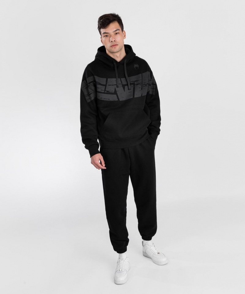 Sweat a Capuche Venum CONNECT XL Oversize FIT Homme Noir  | TTO-2981057