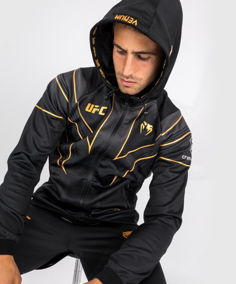 Sweat a Capuche Venum UFC Authentic Fight Night 2.0 Kit by Walkout Homme Noir  | SLT-1184814