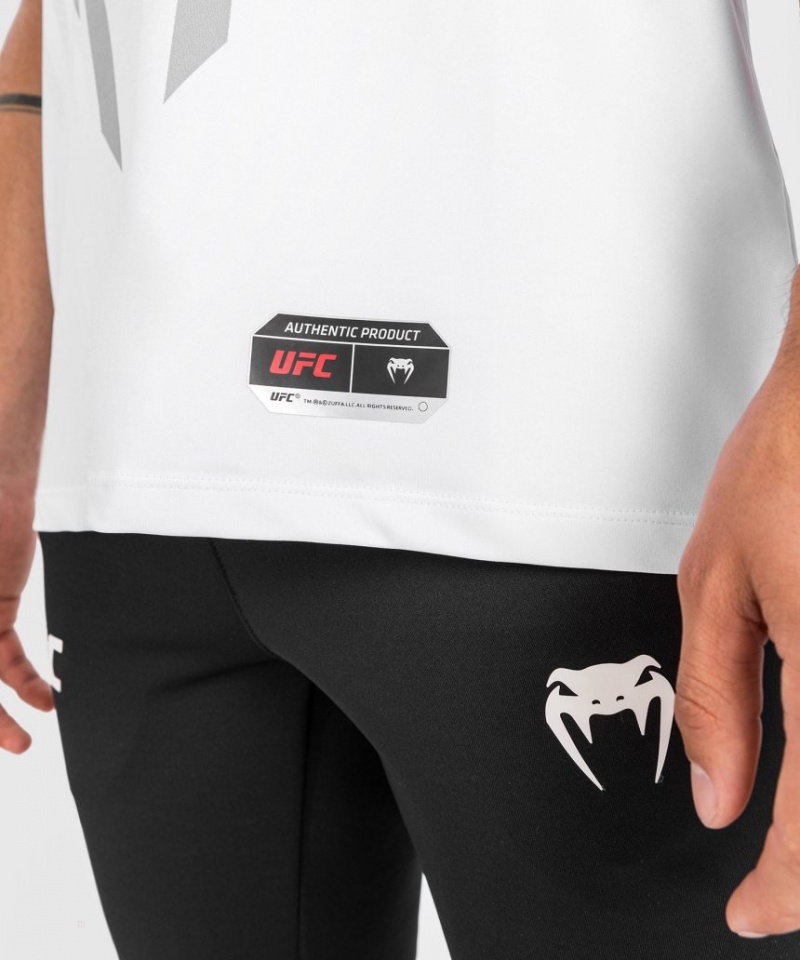 Maillot Venum UFC Authentic Fight Night 2.0 Kit by Walkout Homme Blanche  | CAL-9296090