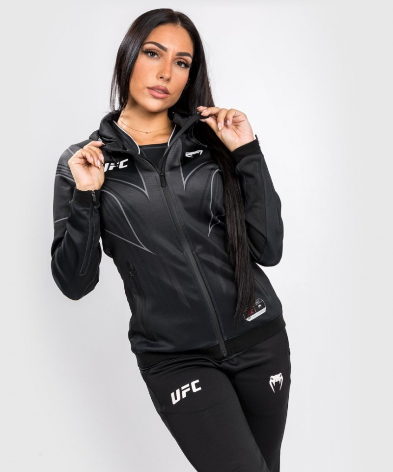 Sweat a Capuche Venum UFC Authentic Fight Night 2.0 Walkout Femme Noir  | NFK-5082554