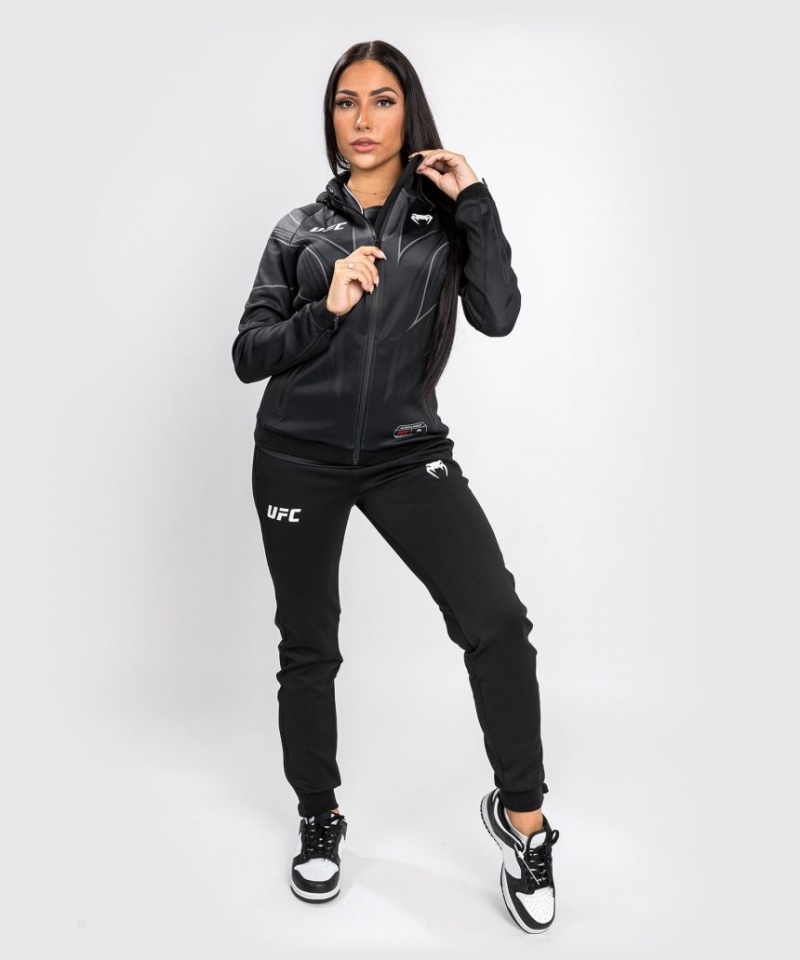 Sweat a Capuche Venum UFC Authentic Fight Night 2.0 Walkout Femme Noir  | NFK-5082554