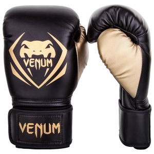 Gants De Boxe Venum Contender Noir Doré  | XQZ-7161931