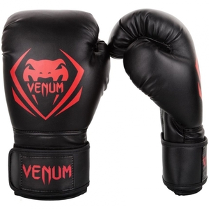 Gants De Boxe Venum Contender Noir Rouge  | LHR-2834568