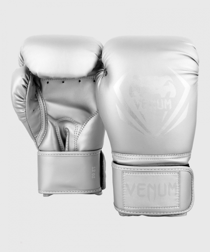 Gants De Boxe Venum Contender Argent Argent  | QTL-4530078