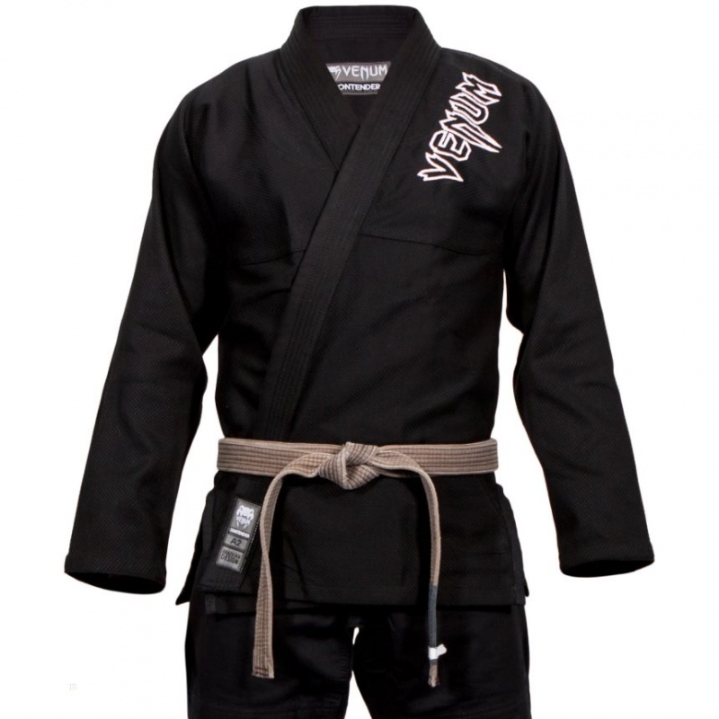 BJJ Gi Venum Contender 2.0 Noir  | WVV-7681997