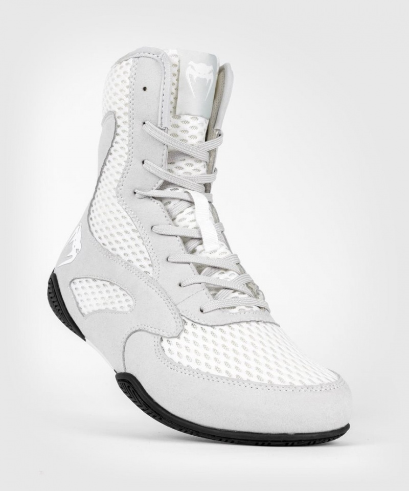 Chaussures De Boxe Venum Contender Femme Blanche Grise  | RCH-0741731