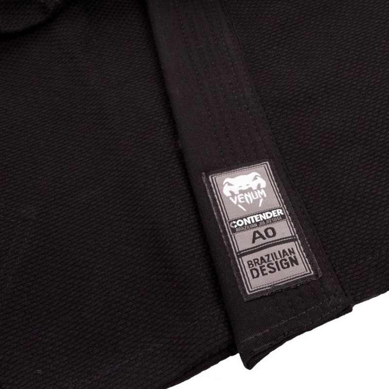 BJJ Gi Venum Contender 2.0 Noir  | WVV-7681997