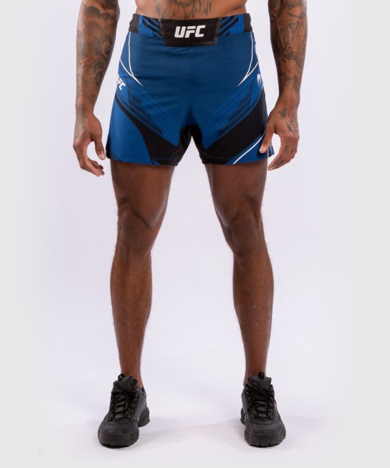 Short Venum UFC Authentic Fight Night Corta Fit Homme Bleu  | BHV-3002227