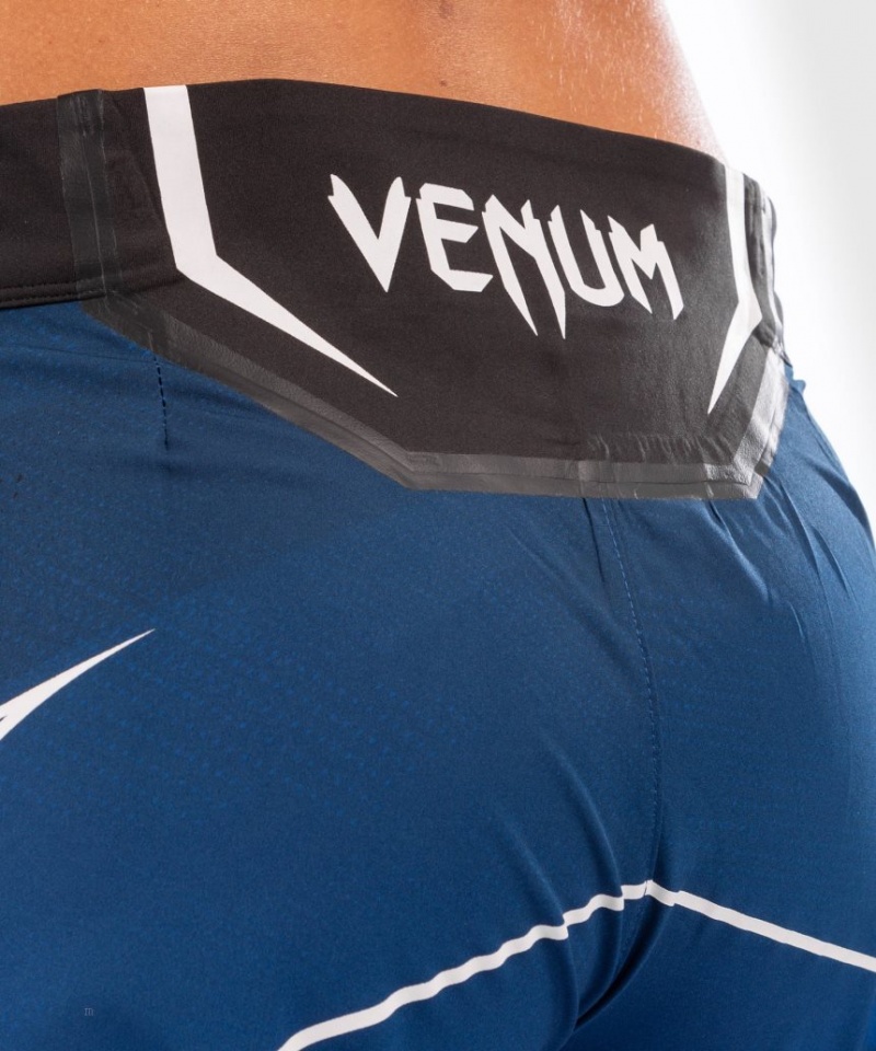 Short Venum UFC Authentic Fight Night Long Fit Femme Bleu  | RCM-7298812