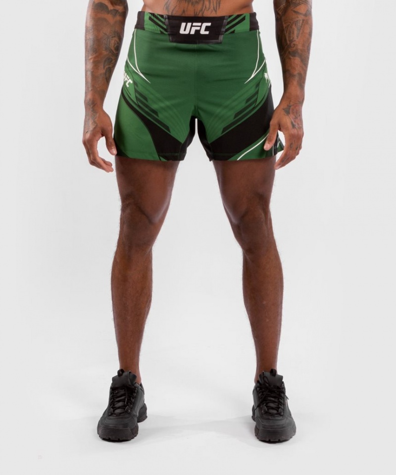 Short Venum UFC Authentic Fight Night Corta Fit Homme Vert  | ASI-7116173