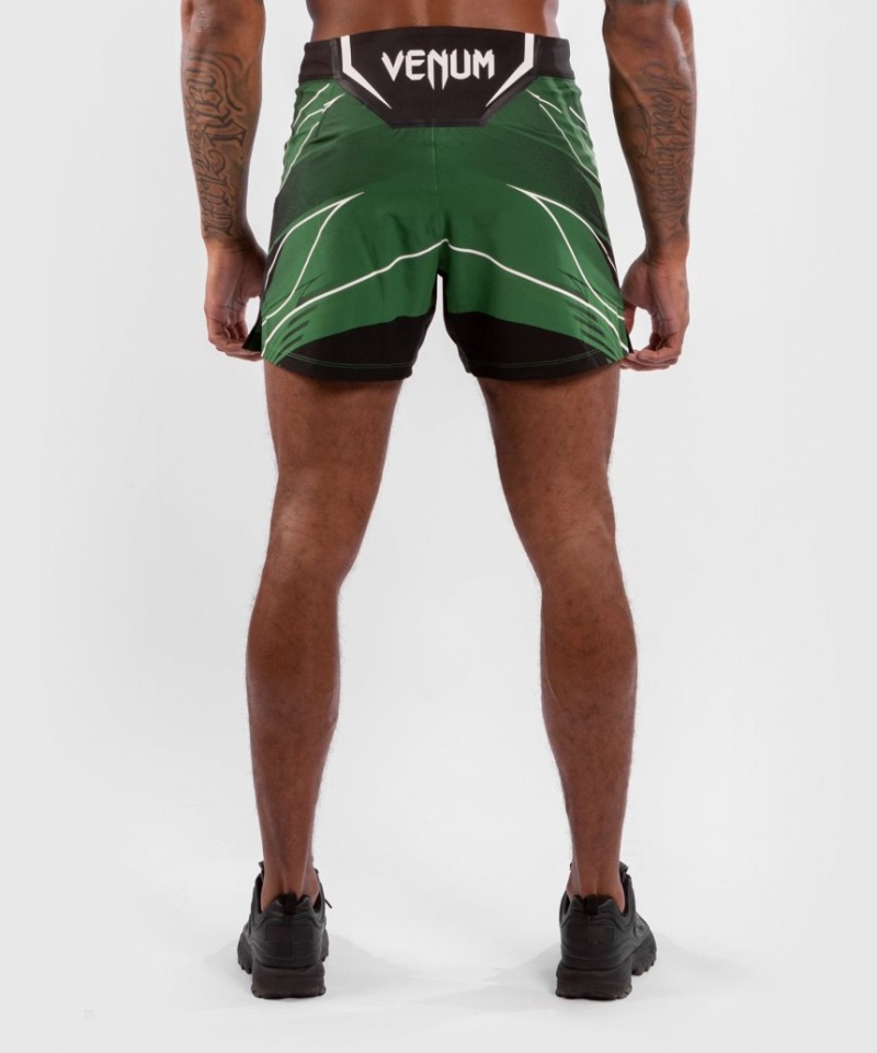 Short Venum UFC Authentic Fight Night Corta Fit Homme Vert  | ASI-7116173