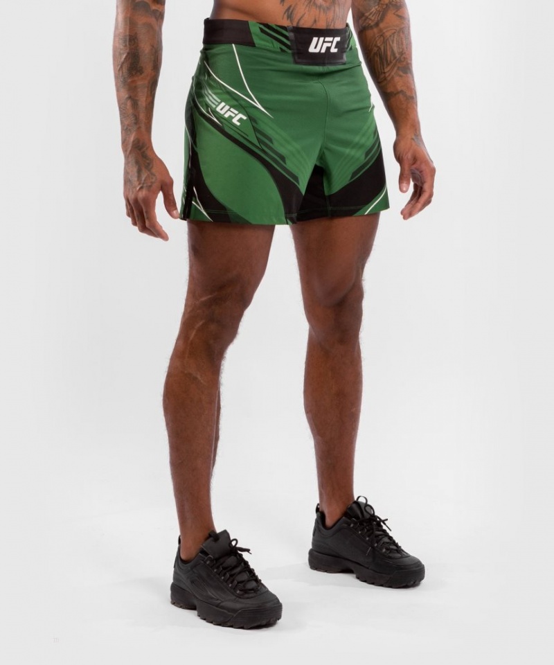 Short Venum UFC Authentic Fight Night Corta Fit Homme Vert  | ASI-7116173