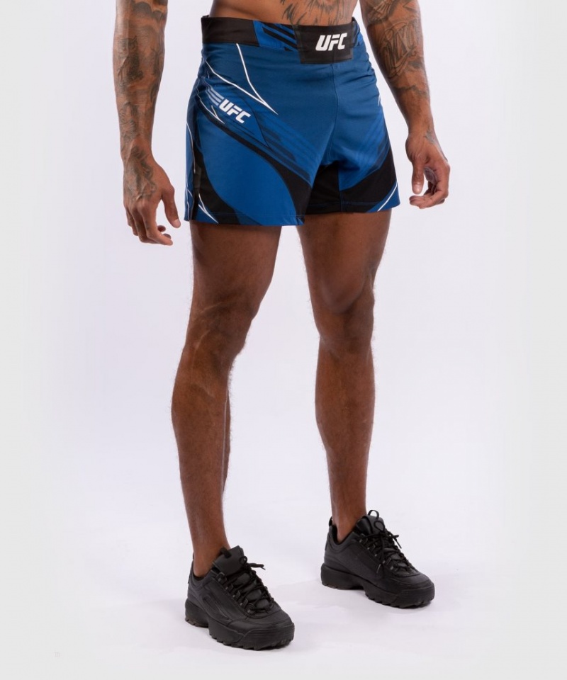 Short Venum UFC Authentic Fight Night Corta Fit Homme Bleu  | BHV-3002227