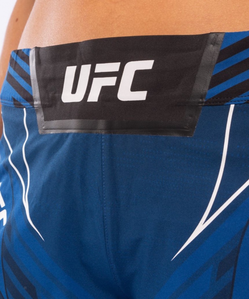 Short Venum UFC Authentic Fight Night Corta Fit Femme Bleu  | QSG-5847610