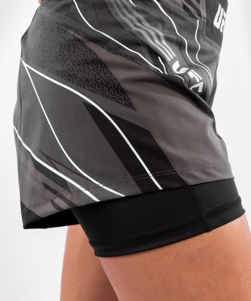 Short Venum UFC Authentic Fight Night Corta Fit Femme Noir  | WON-3061993