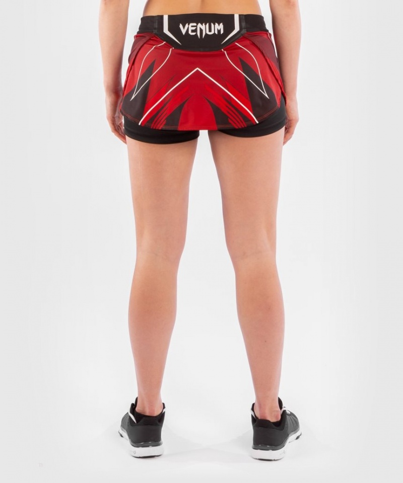 Jupe Venum UFC Authentic Fight Night Skort Femme Rouge  | IMN-9398337