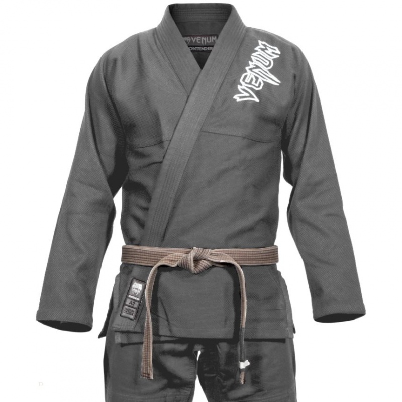 BJJ Gi Venum Contender 2.0 Grise  | NVP-1786819