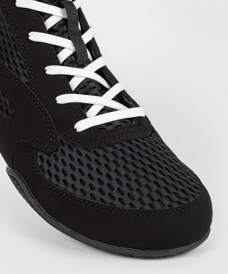 Chaussures De Boxe Venum Contender Femme Noir Blanche  | OSK-0957557