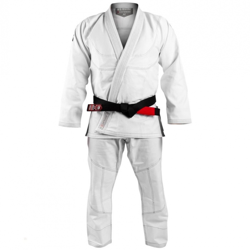 BJJ Gi Venum Contender Evo Blanche  | DUD-7388925