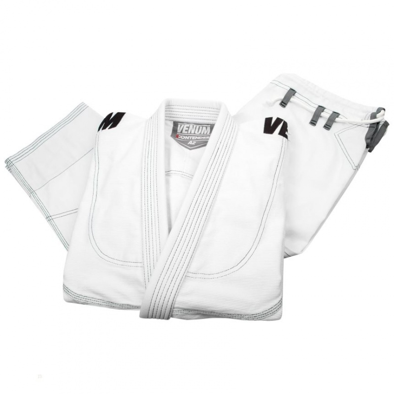 BJJ Gi Venum Contender Evo Blanche  | DUD-7388925