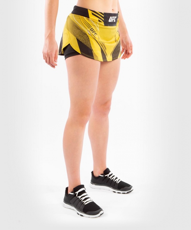 Jupe Venum UFC Authentic Fight Night Skort Femme Jaune  | HKH-1314126