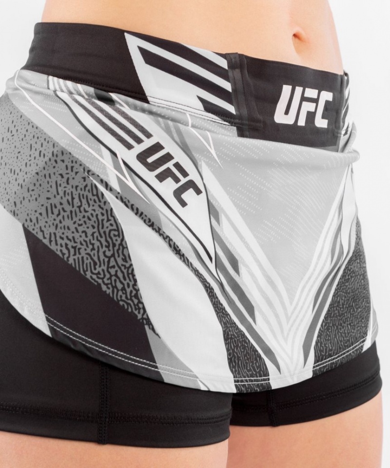 Jupe Venum UFC Authentic Fight Night Skort Femme Blanche  | SDY-0997065