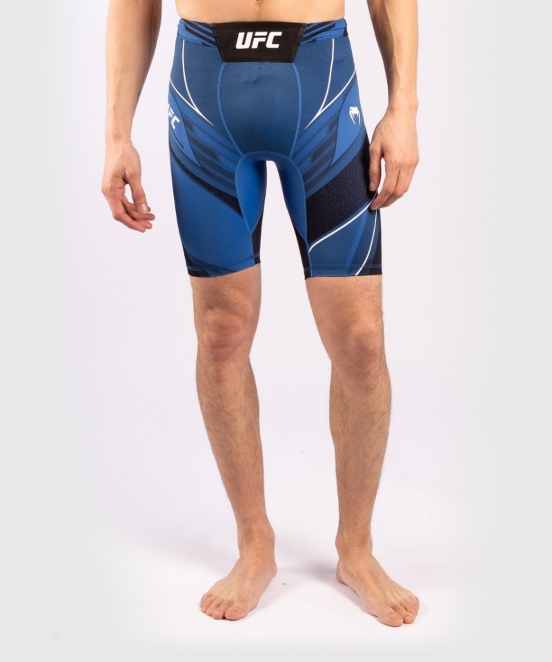 Short Venum UFC Authentic Fight Night Vale Tudo Long Fit Homme Bleu  | RCY-9947999