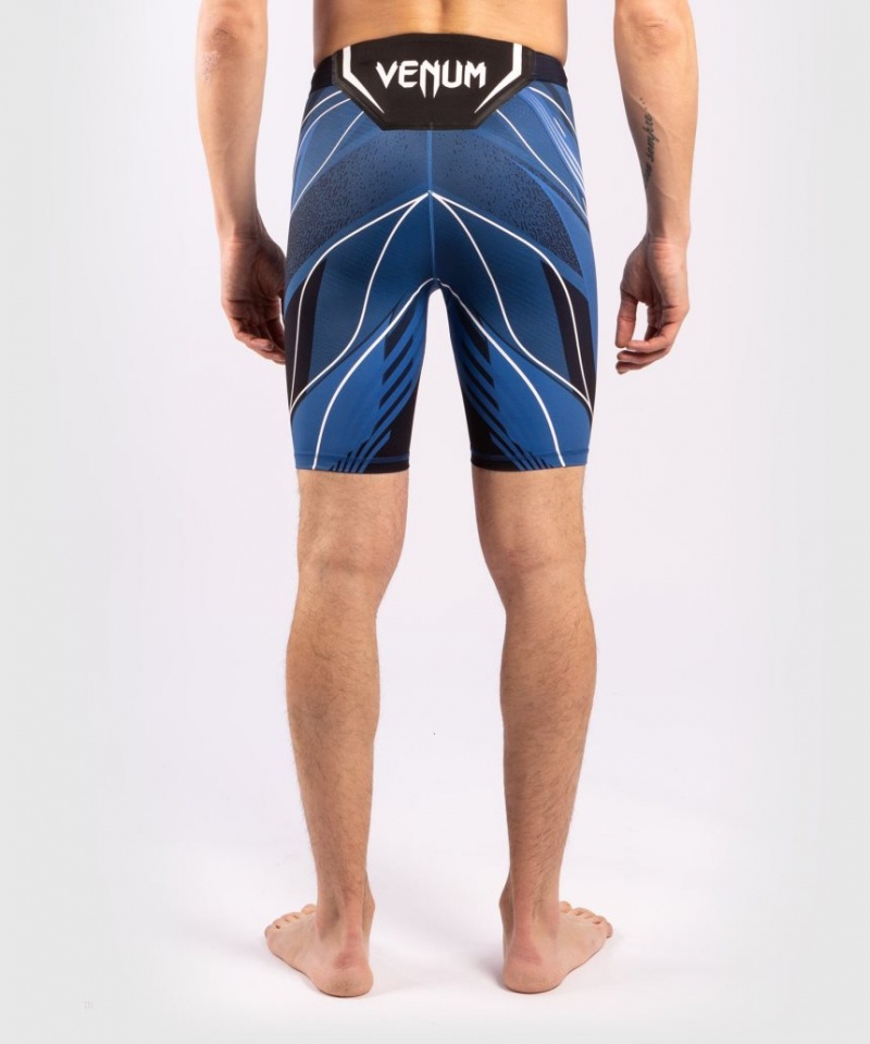 Short Venum UFC Authentic Fight Night Vale Tudo Long Fit Homme Bleu  | RCY-9947999