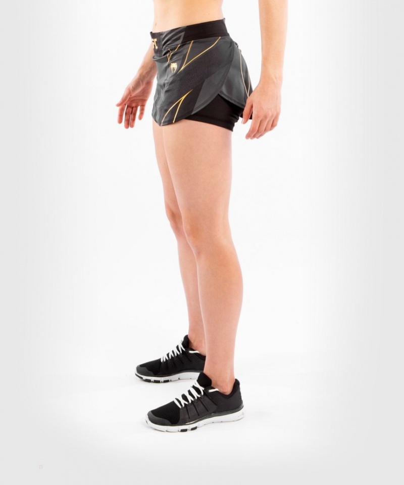 Jupe Venum UFC Authentic Fight Night Skort Femme Grise  | ALR-4938083