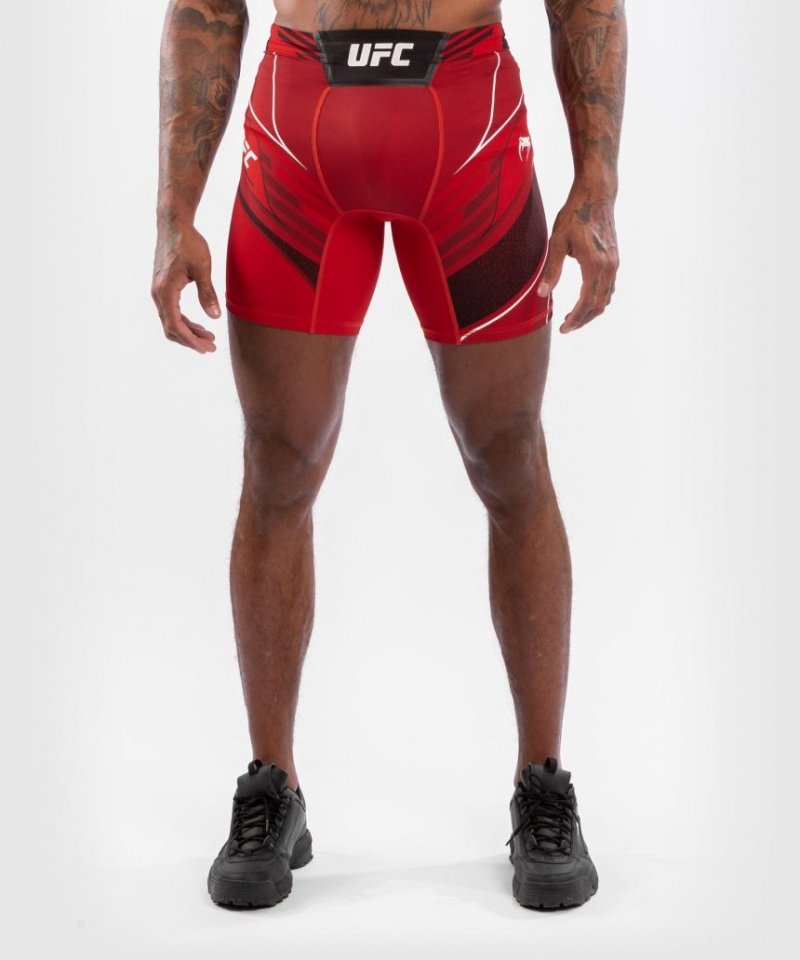 Short Venum UFC Authentic Fight Night Vale Tudo Long Fit Homme Rouge  | FBC-7675159