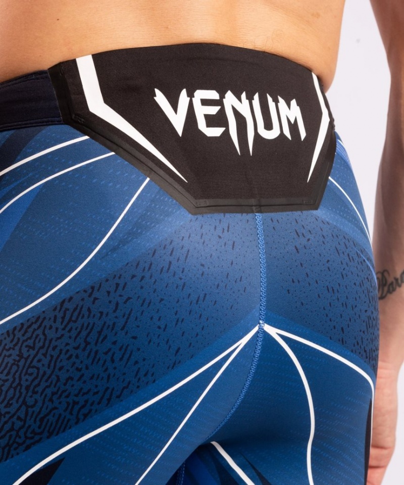 Short Venum UFC Authentic Fight Night Vale Tudo Long Fit Homme Bleu  | RCY-9947999